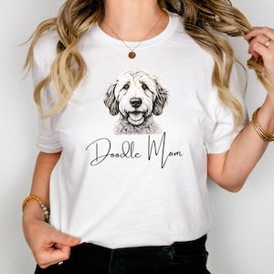 Doodle Mama, Doodle Mom Shirt, Gift For Doodle Mom T-Shirt, Trendy Dog Mom Shirt, Goldendoodle Mom, Mothers Day Gift For Dog Mom