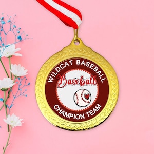 Custom Baseball Medals: Personalized Competition Prize