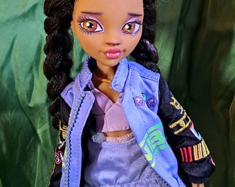 OOAK süße Werwolf Girl Art Doll Custom G3 Monster High Repaint CharlieBDollies