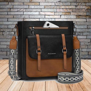 Wasserdichte Leder Umhängetasche für Frauen - Leichte Reisetasche, Schulterhandtasche, kleine Beutel für den Alltag