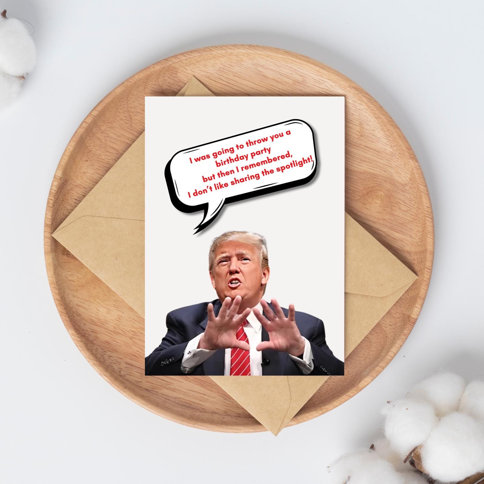 Trump Happy Birthday Card-Trump Birthday Card-Political Humor Card-Funny Birthday Card-Digital Trump Card-Meme Card-Political Joke Card-Pdf