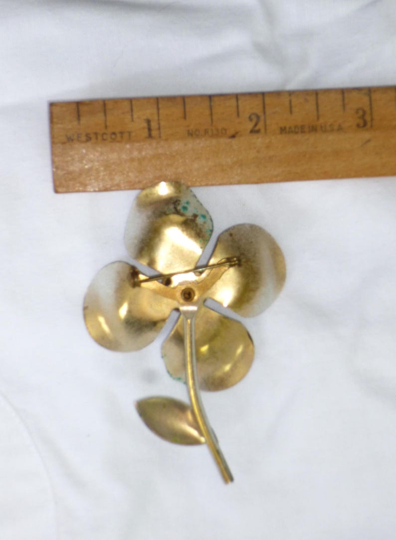 1960's Vintage Mod enamel, flower power, pins, brooches image 7