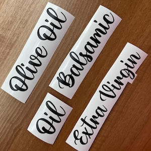 Etichette in vinile personalizzate