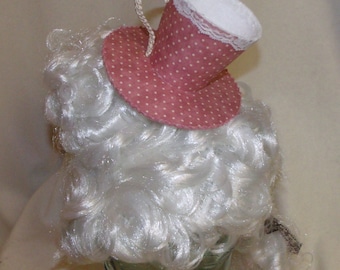 Teacup Fascinator- Mauve Teacup Headband- Mini Hat