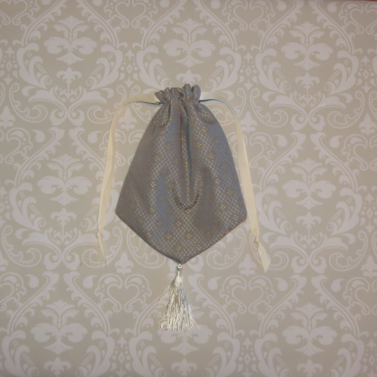Reticule Kit- Almond and White Regency Purse - Etsy