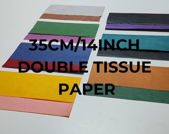 35cm/14" Double Tissue Origami Paper (one sheet)