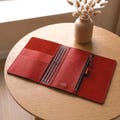 100% Genuine leather journal cover A5, Personalized leather journal, Bound leather notebook, Travel leather notebook, Leather notebook case product logo