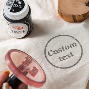 Personalisierter Logo-Stempel von Ihrem Design für Logo, Business Individueller Stempel, Individueller Gummistempel für Logo, Custom Stamper, Business Verpackungsstempel
