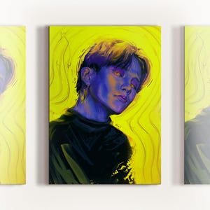 ATEEZ Jongho Fanart | Ateez Art Print | Illustration Poster | Wall Art
