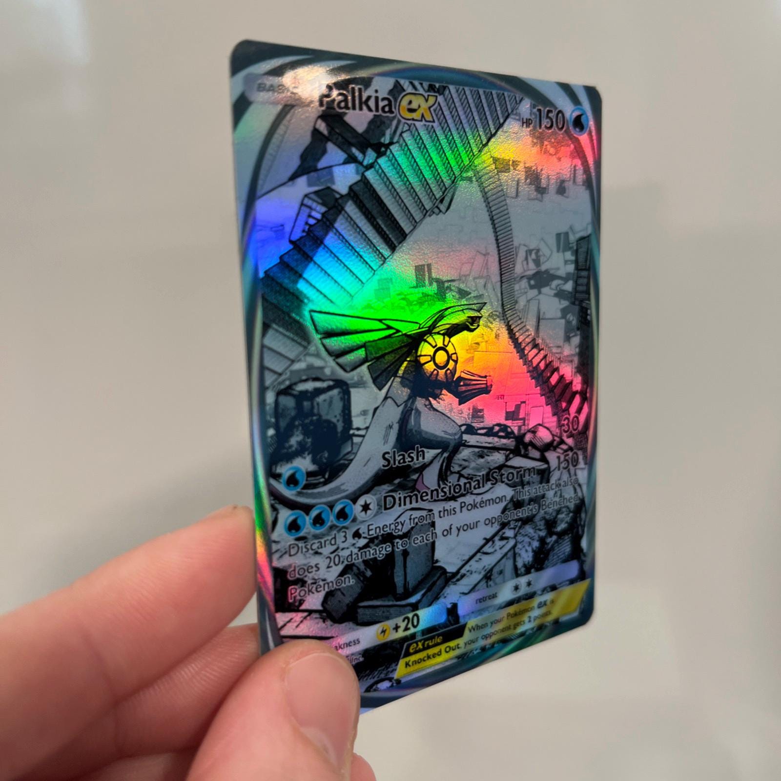 Palkia Ex Immersive Holographic Pokémon TCG Pocket Self Made Card