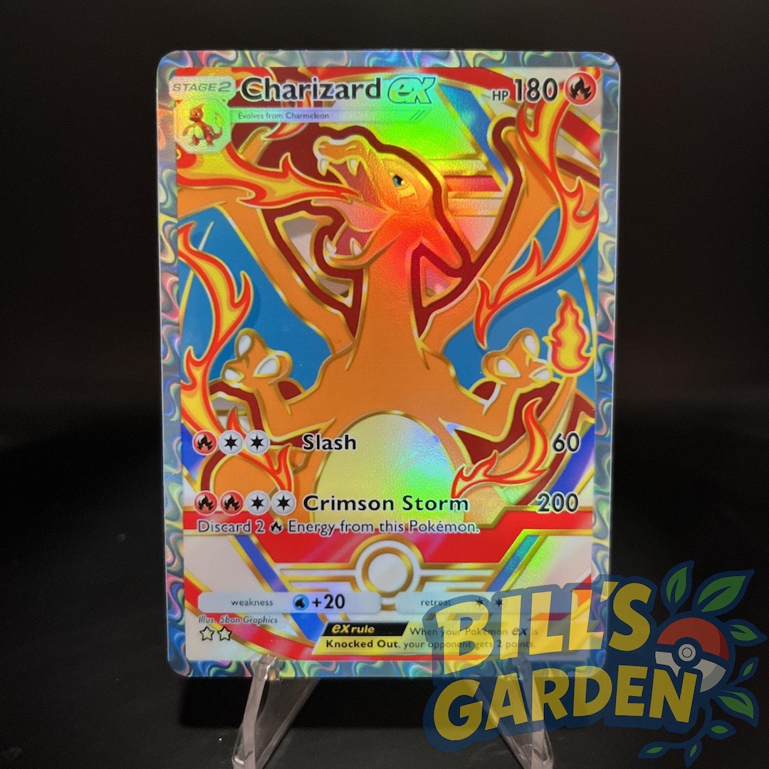 リザードン ex - ホロファンカード ポケモン TCG ポケットアート