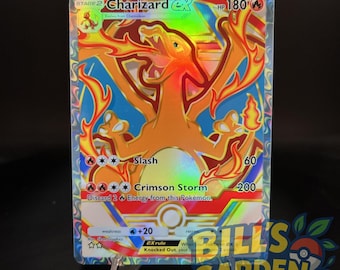 リザードン ex - ホロファンカード ポケモン TCG ポケットアート