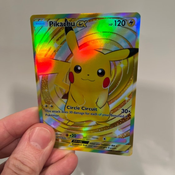 ピカチュウ EX クラウン レア ゴールド ホログラフィック