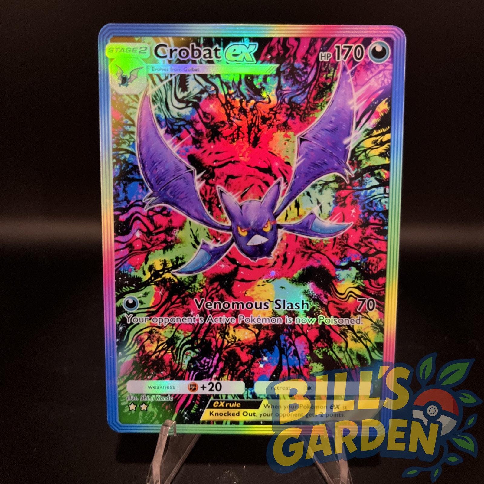 クロバット ex - ホロファンカード ポケモン TCG ポケットアート | 海