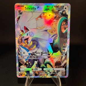 Carta de bolso Silvally Holográfica Pokémon TCG feita por você mesmo - Detalhes nítidos!