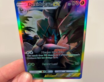 Decidueye Ex Holographic Pokmon TCG Pocket Self Made Card - Sharp Details! - Etsy Decidueye Ex Holographic Pokmon TCG Pocket Self Made Card - Sharp Details! - Etsy