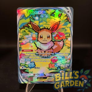 Carta de bolso imersiva de Pokémon holográfica feita por fãs do Eevee | Eevee Grove