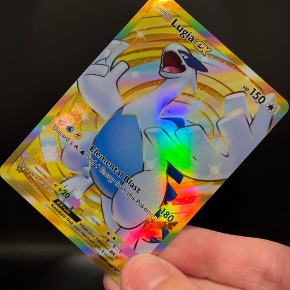 rare lugia pokemon cards Trading Card Game Sun Moon Lost Thunder Single Card Ultra GX 159 Weakness Lightning 2 Resistance Fighting pokemon card value lugia Lugia