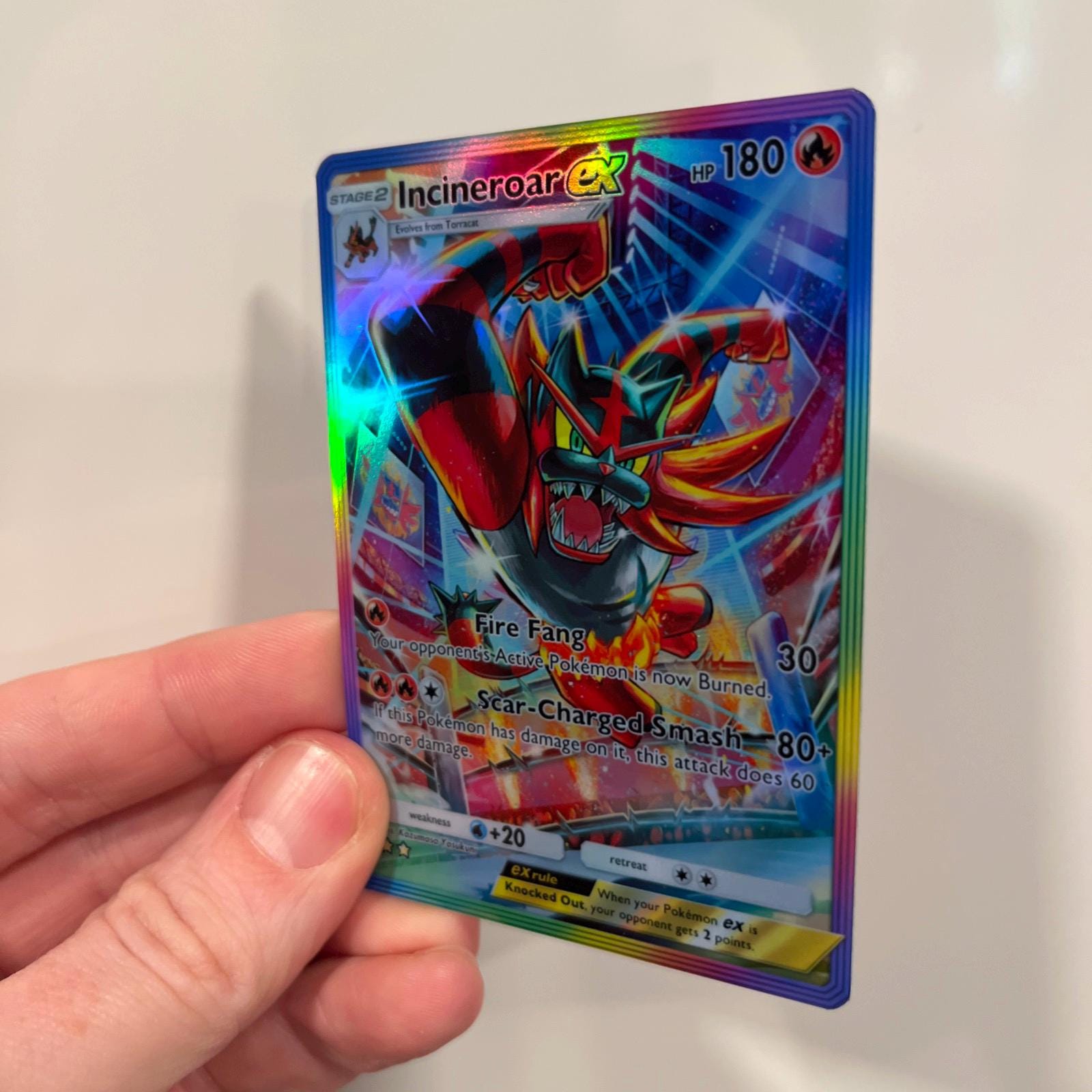 incineroar ex pokemon card Incineroar GX - SM - Team Up [ULTRA RARE]