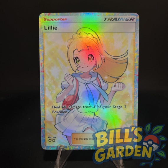 Lillie Trainer - Holo Fan Card Pokmon TCG Pocket Art | Deluxe Ex (a4b) -  Etsy
