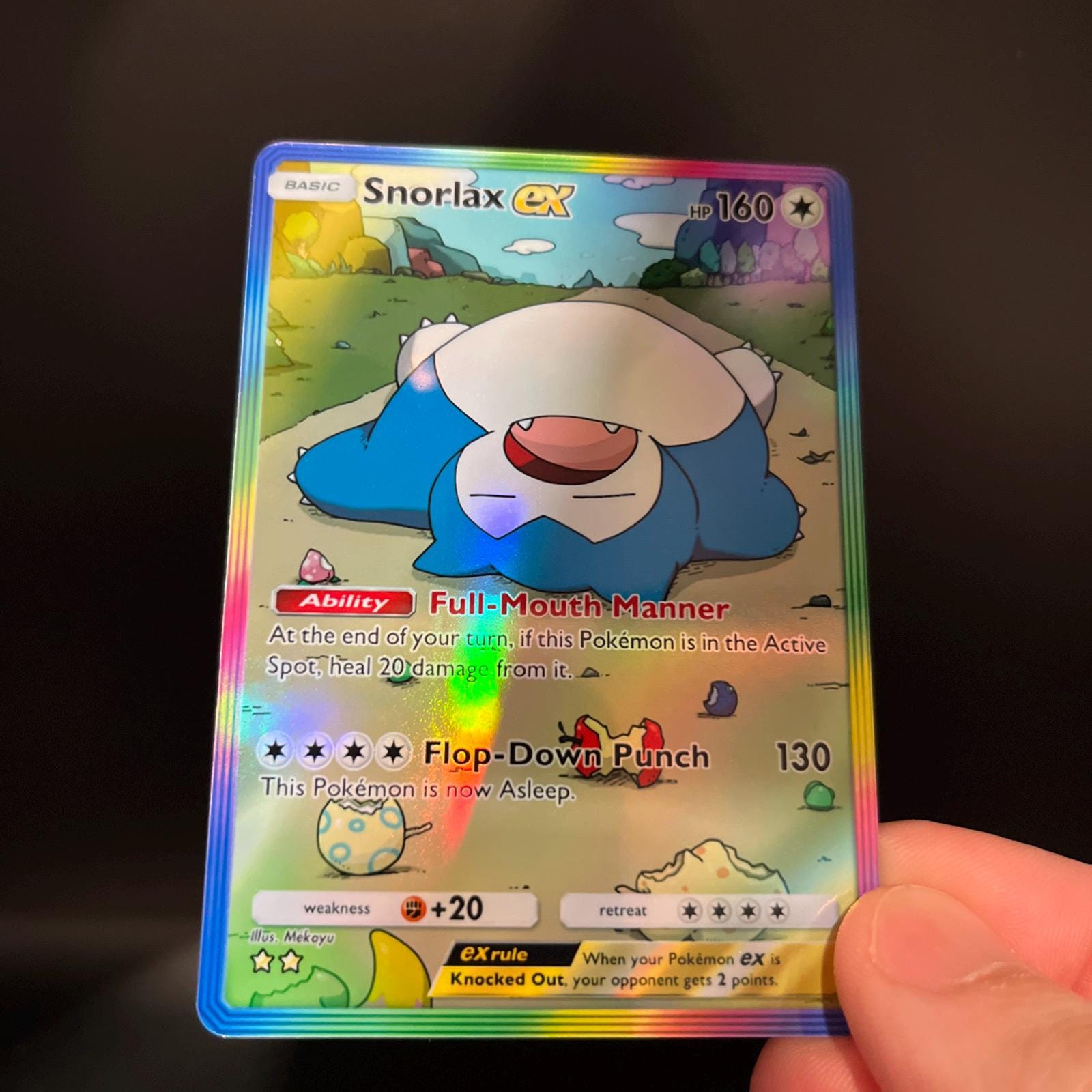 snorlax ex pokemon card Snorlax ex 076/131 Sv: Prismatic Evolutions Holo