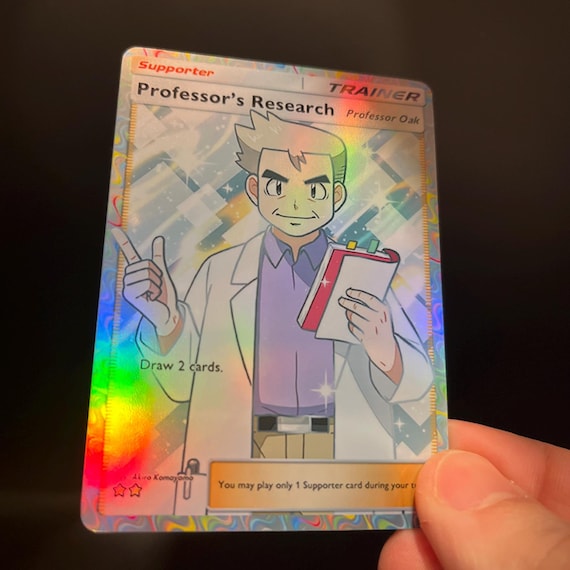 pokemon professor oak card Imposter - Celebrations - 73/102 - Holo Rare the Professor Oak Trainer Card was a must Imposter Professor Oak Trainer Orica