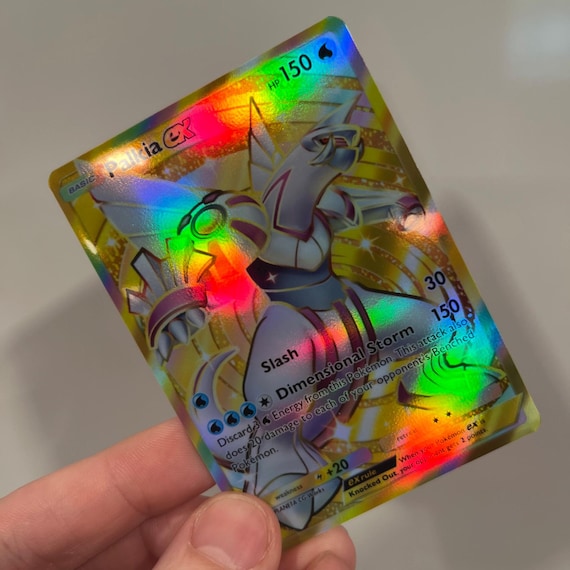 パルキア ex クラウン レア ゴールド ホログラフィック ポケモン TCG