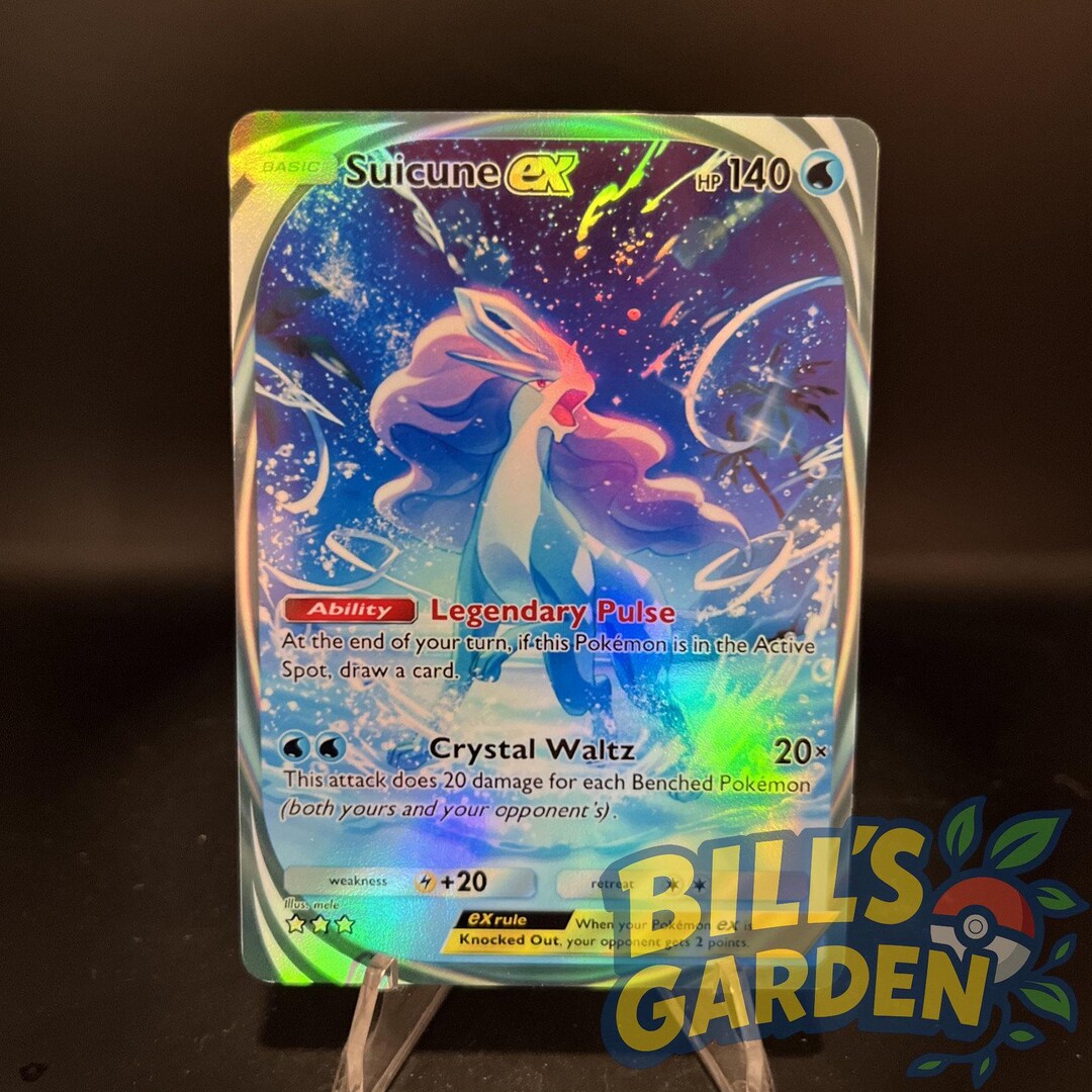 original suicune pokemon card Suicune ex - CLB010 main image 0