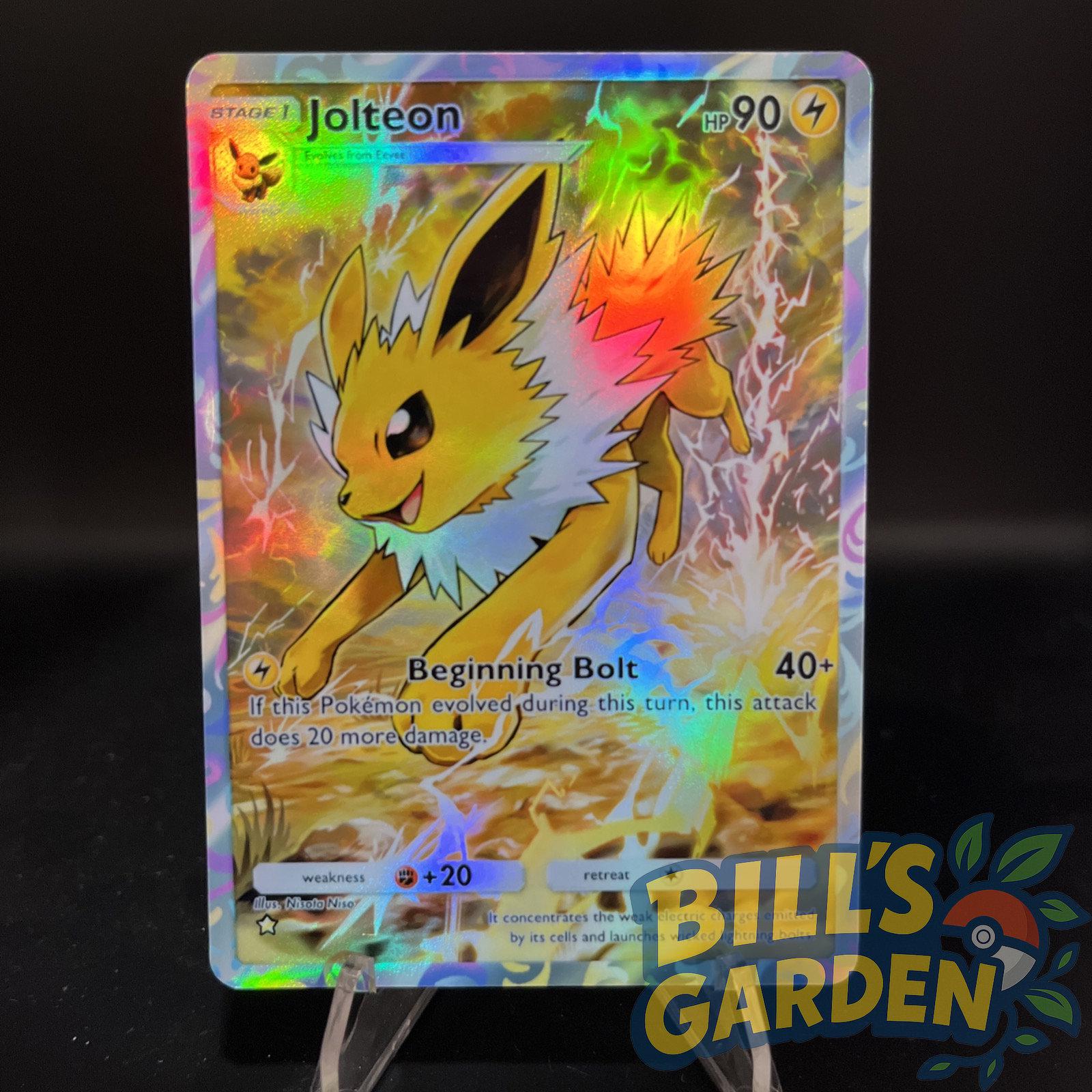 PSA8 サンダース 1ED ホロ Jolteon 2003 サンダース ファンメイド ホログラフィック ポケモン TCG ポケット