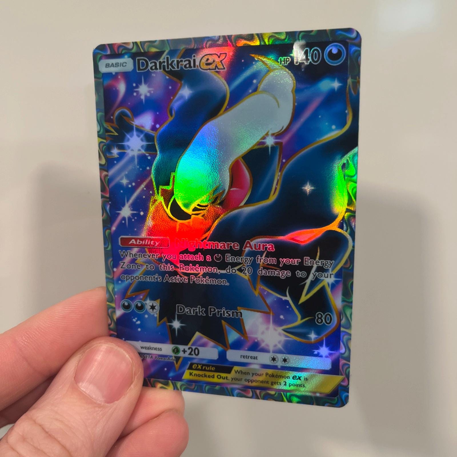 shiny darkrai pokemon card Darkrai-GX Burning Shadows (BUS) #88a PkmnCards