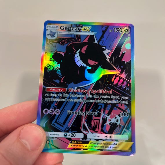 ゲンガー ex ホログラフィック ポケモン TCG ポケット 自作カード