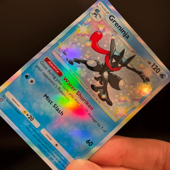 greninja pokemon card shiny Greninja ex (41/142)