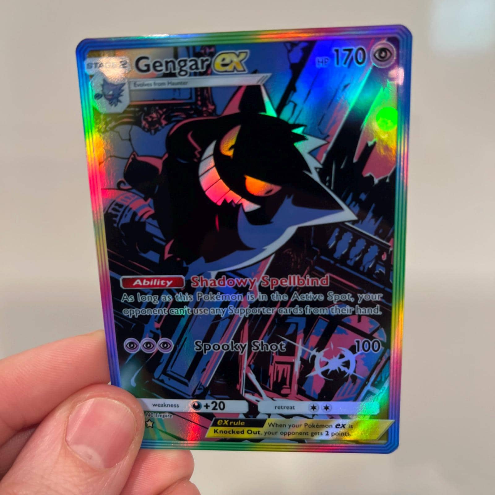 ゲンガー ex ホログラフィック ポケモン TCG ポケット 自作カード