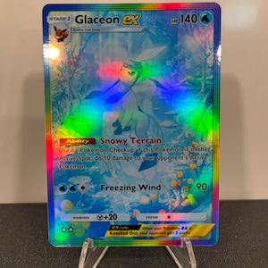 グレイシア ex ホログラフィック ポケモン TCG ポケット 自作カード - 鮮明なディテール!