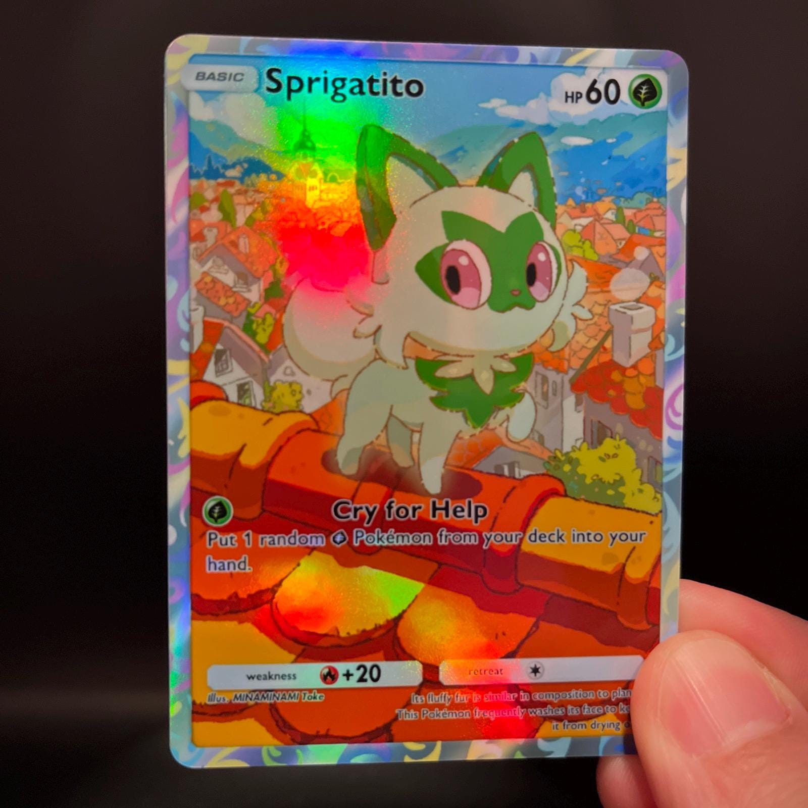 sprigatito shiny pokemon card value - 196/193 - Paldea Evolved - Illustration Rare Grass / 60 / Basic Attack 1 Pokmon Sprigatito ex 251/217 Ultra