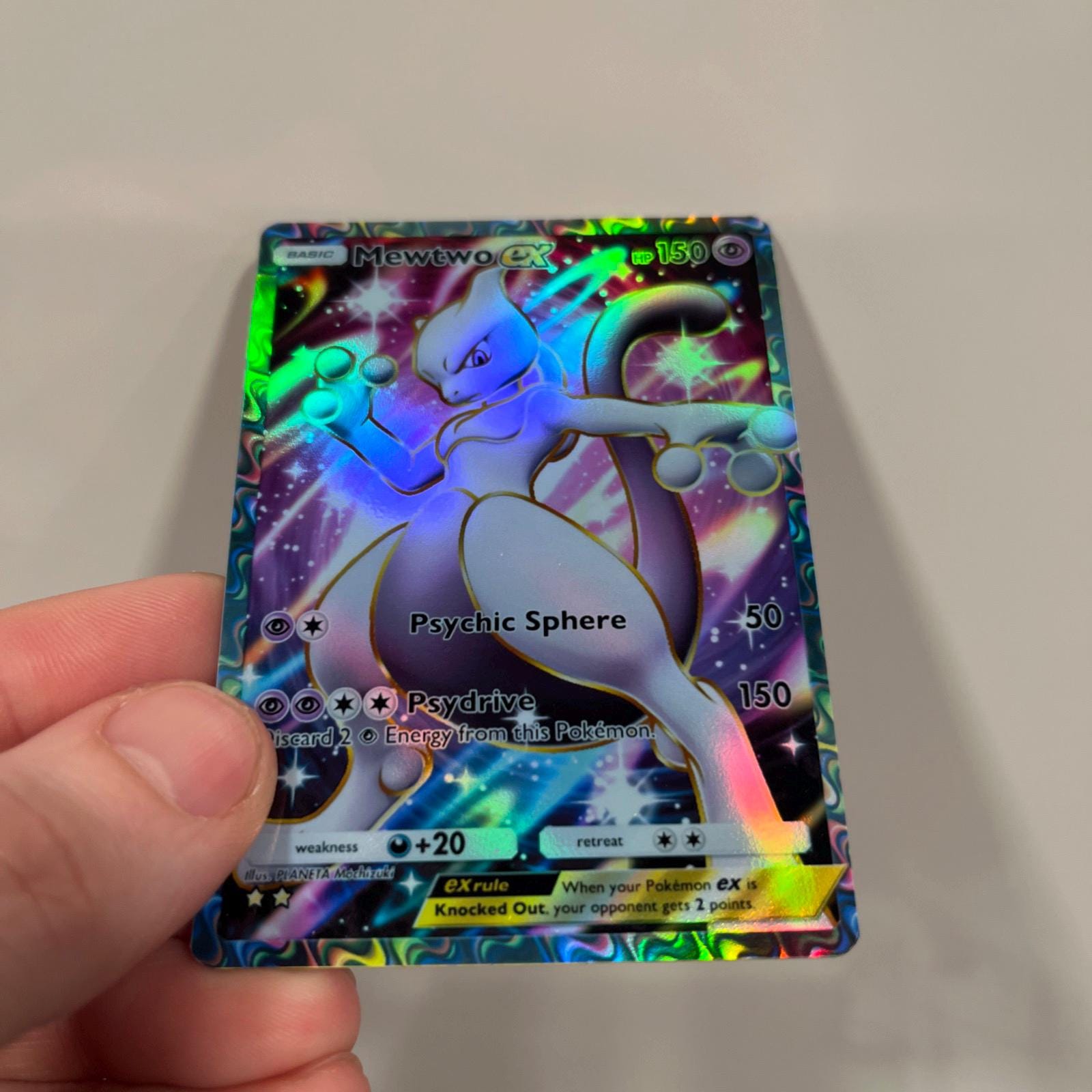 rare mewtwo ex card 058/182 Mewtwo Ex main image 0