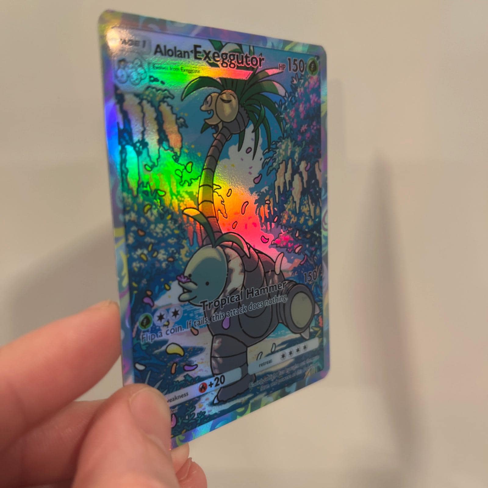 アローラナッシー ホログラフィック ポケモン TCG ポケット 自作カード