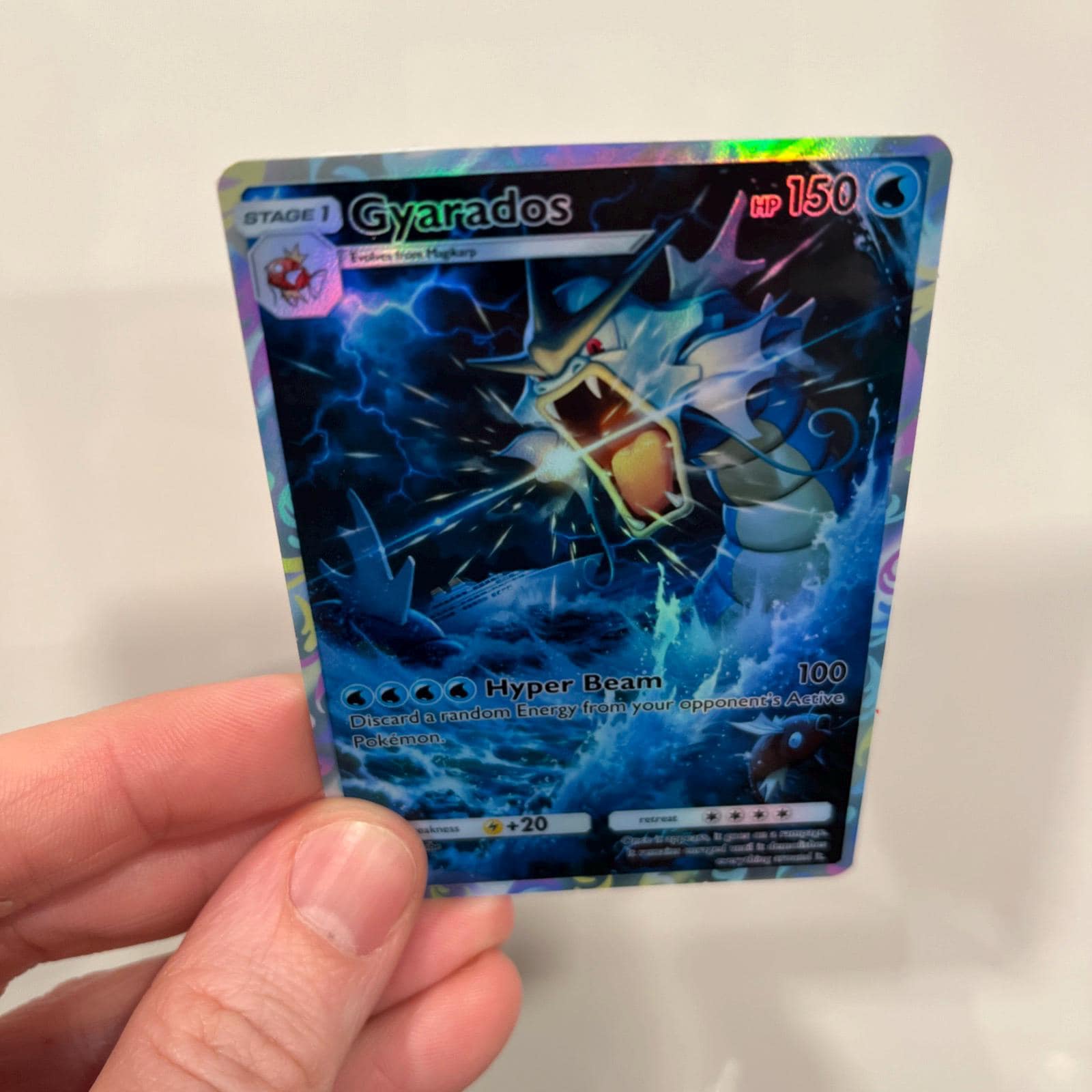 ギャラドスのホログラフィック ポケモン TCG ポケット 自作カード