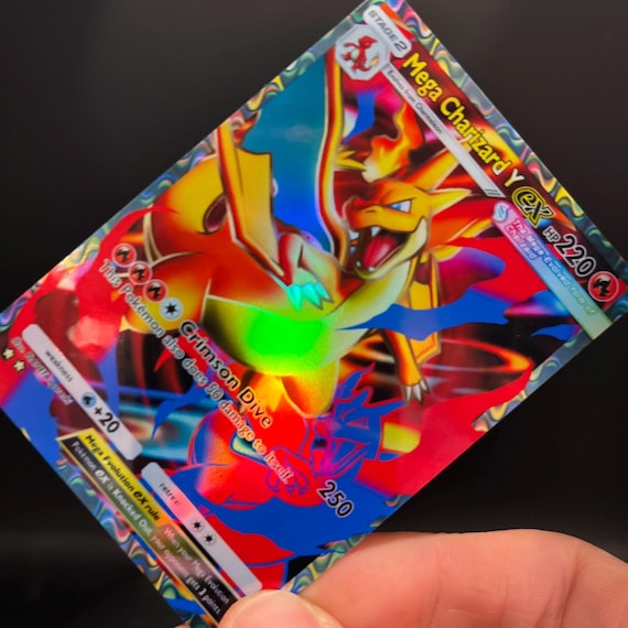 Mega Charizard Y Ex Alt Art - Holo Fan Card Pokmon TCG Pocket Art - Etsy Mega Charizard Y Ex Alt Art - Holo Fan Card Pokmon TCG Pocket Art - Etsy