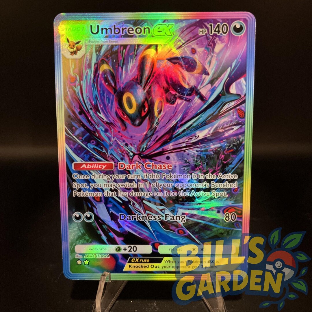 Umbreon Ex - Holo Fan Card Pokémon TCG Pocket Art | Wisdom of Sea