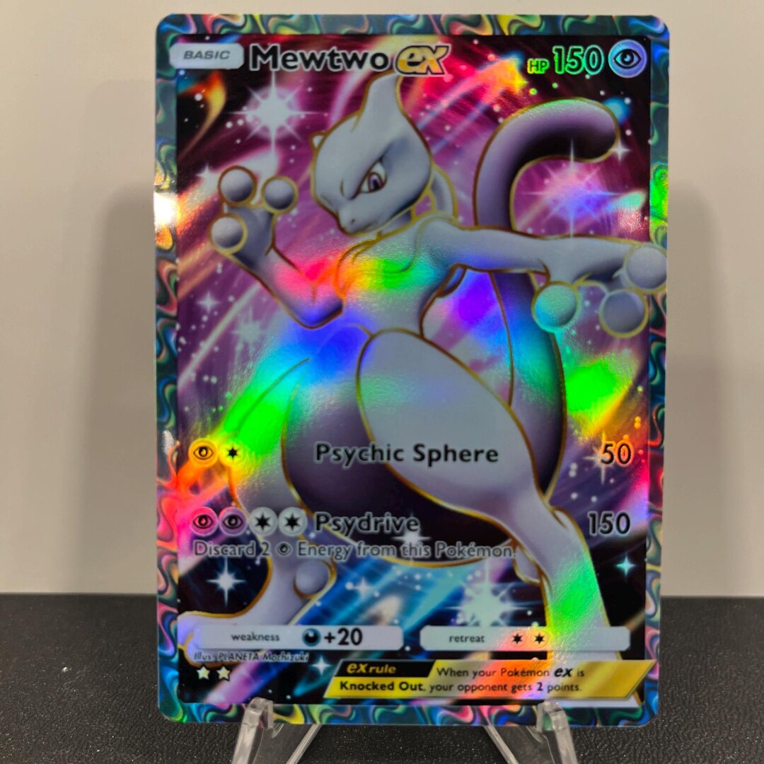 mewtwo holographic pokemon card value Amazon.com: Pokemon - Mewtwo (10/102) - Base Set main image 0