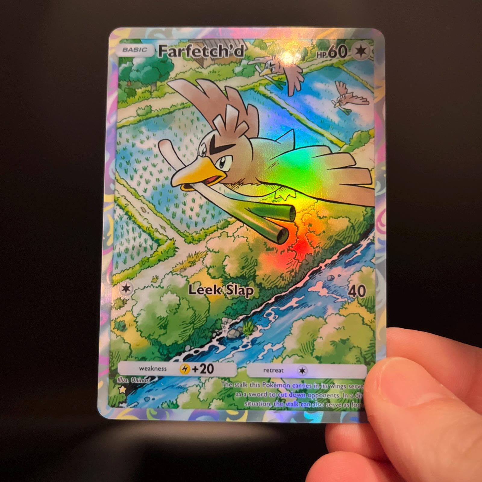 Farfetch'd - Holo Fan Card Pokmon TCG Pocket Art | Deluxe Ex (a4b) - Etsy Canada Farfetch'd - Holo Fan Card Pokmon TCG Pocket Art | Deluxe Ex (a4b) - Etsy Canada