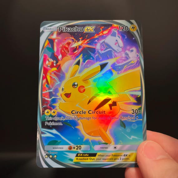 ピカチュウ ex イマーシブ - ホロファンカード ポケモン TCG ポケット
