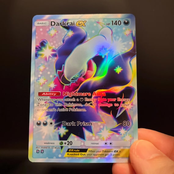 darkrai ex pokemon card Darkrai EX (Full Art) XY