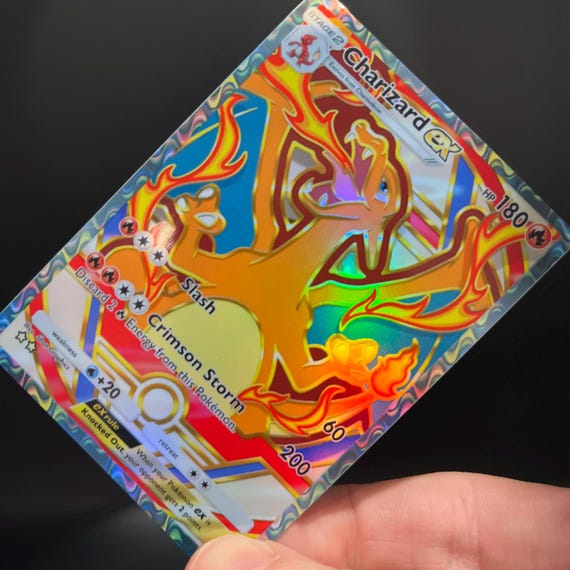 リザードン ex - ホロファンカード ポケモン TCG ポケットアート