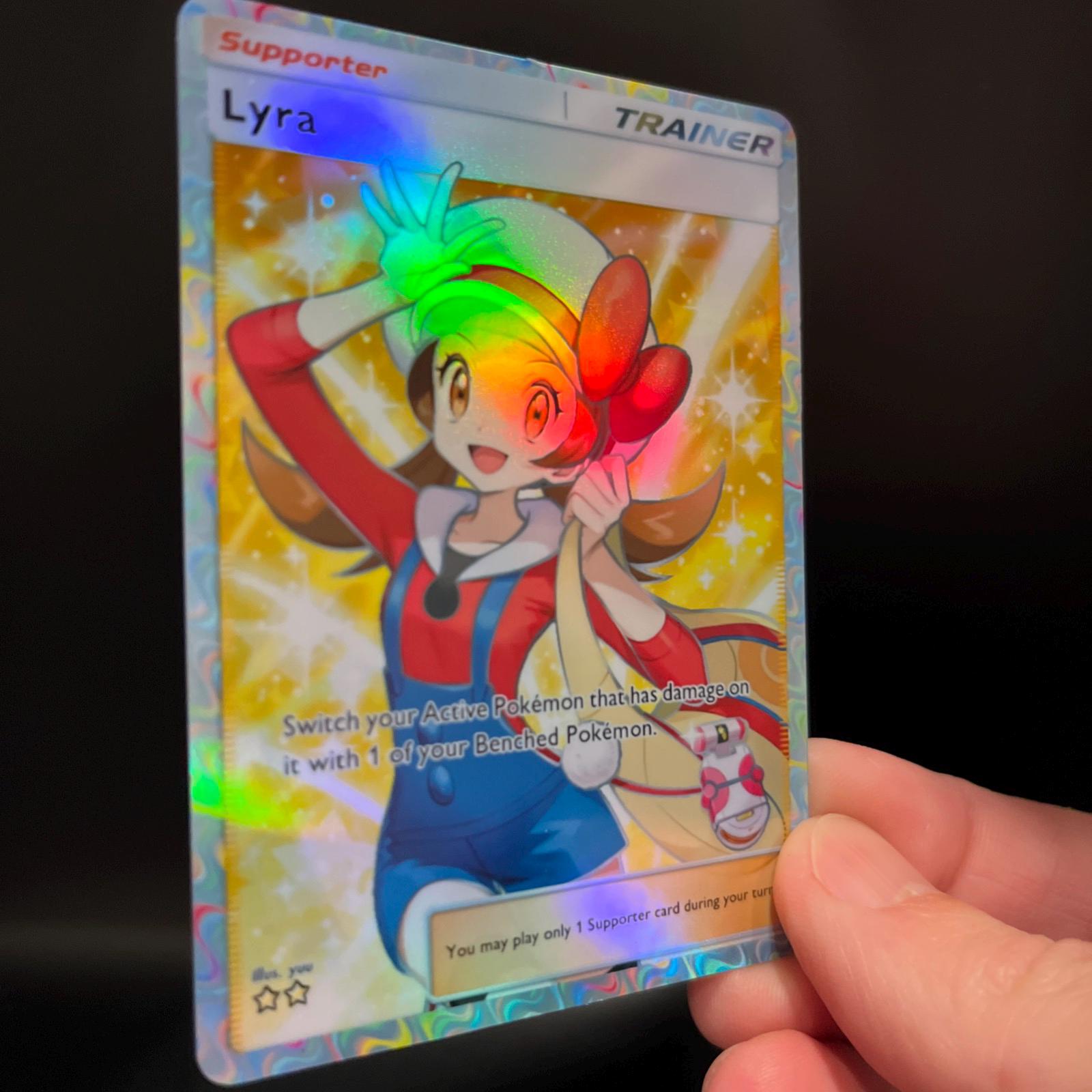 lyra pokemon card Lyra Trainer Full Art Card - Wisdom of Sea and Sky