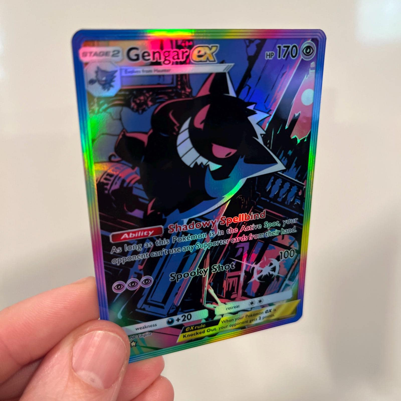 ゲンガー ex ホログラフィック ポケモン TCG ポケット 自作カード