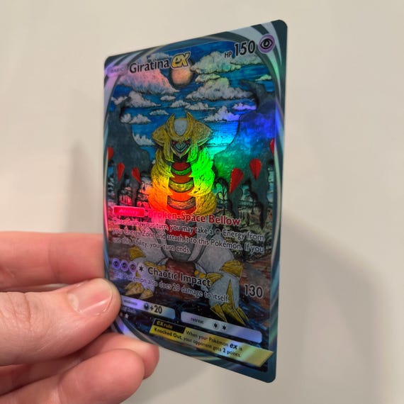 ギラティナ ex 没入型ホログラフィック ポケモン TCG ポケット 自作