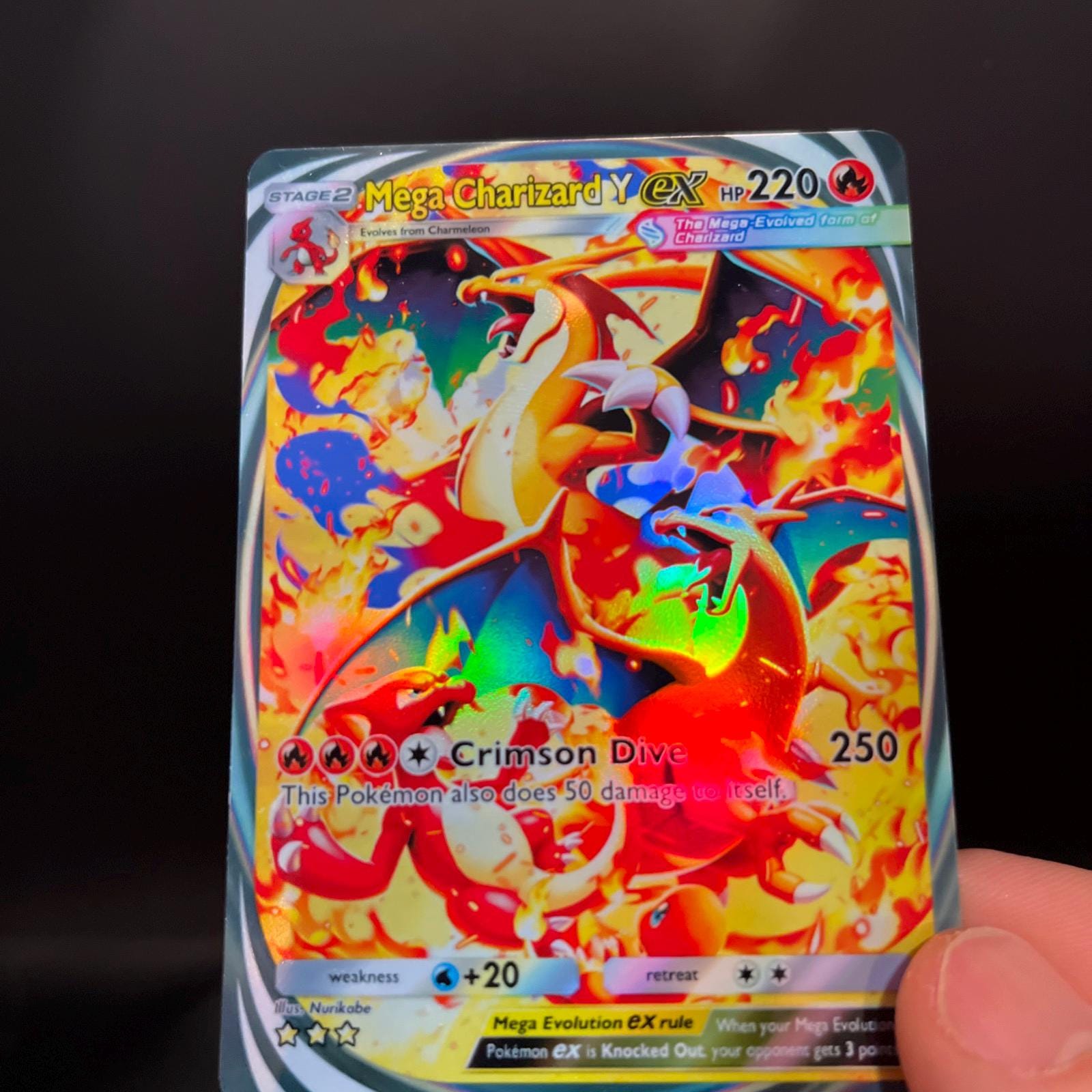 charizard ex gold pokemon card Mega Charizard X EX #130 EXTENDED ART – Raycardza