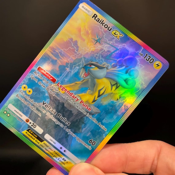 Raikou Ex - Holo Fan Card Pokmon TCG Pocket Art | Secluded Springs (a4a) - Etsy Israel Raikou Ex - Holo Fan Card Pokmon TCG Pocket Art | Secluded Springs (a4a) - Etsy Israel